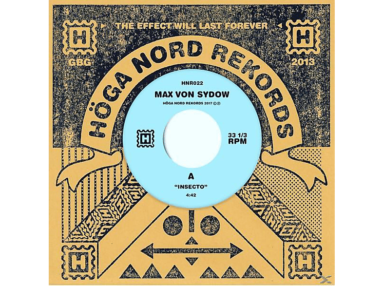 Max Von Sydow (Vinyl) - - INSECTO/CARDBOARD POPE