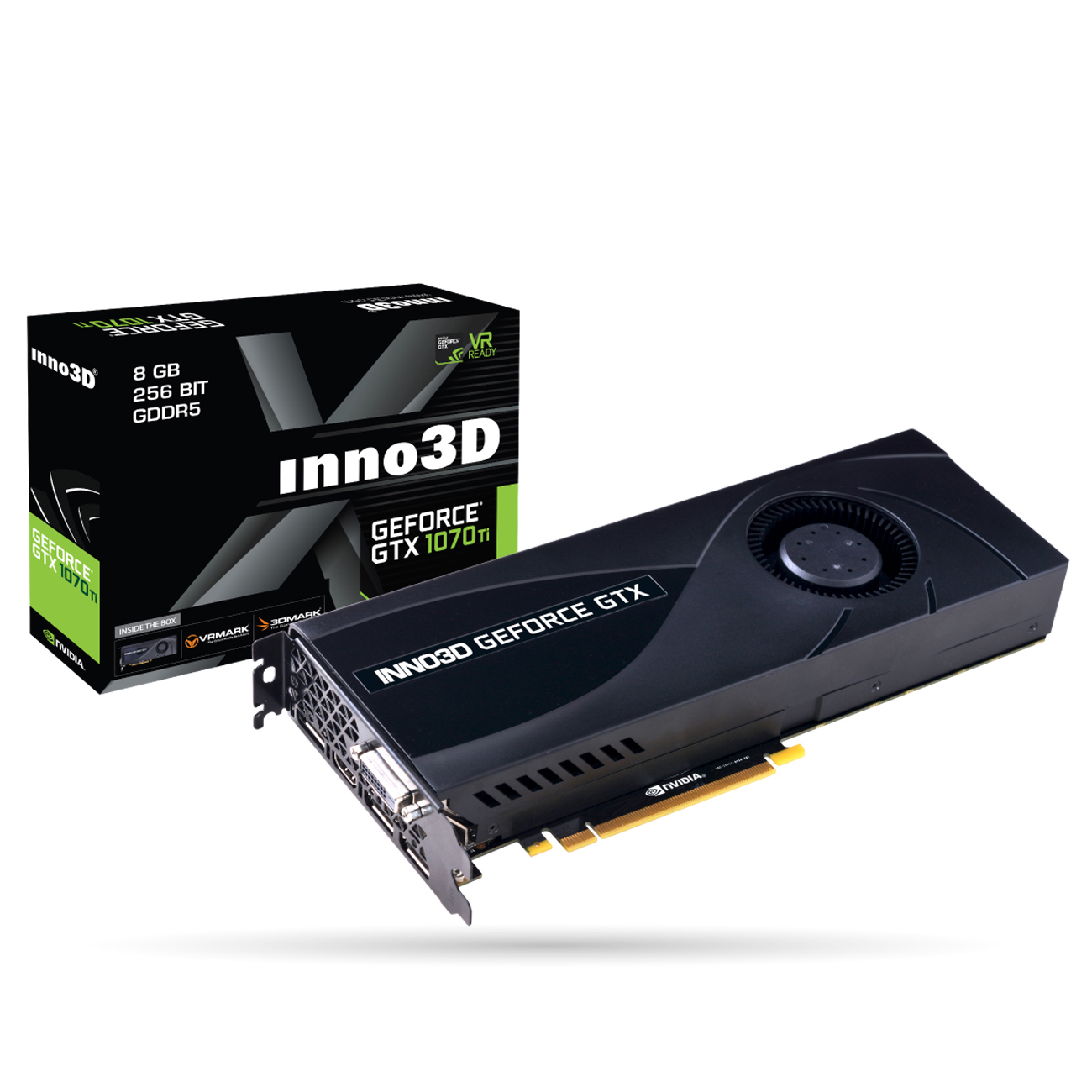 INNO3D GeForce® GTX 1070Ti Jet 8GB (N107T-1DDN-P5DN) (NVIDIA, Grafikkarte)
