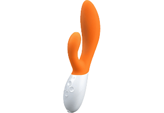 LELO INA 2 Luxus nyúl formájú duó vibrátor, narancssárga