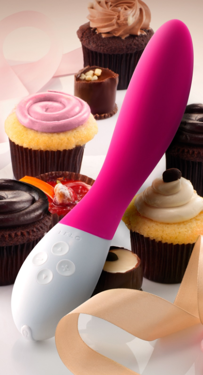 LELO MONA 2 Luxus G-pont vibrátor szilikon, cseresznye 
