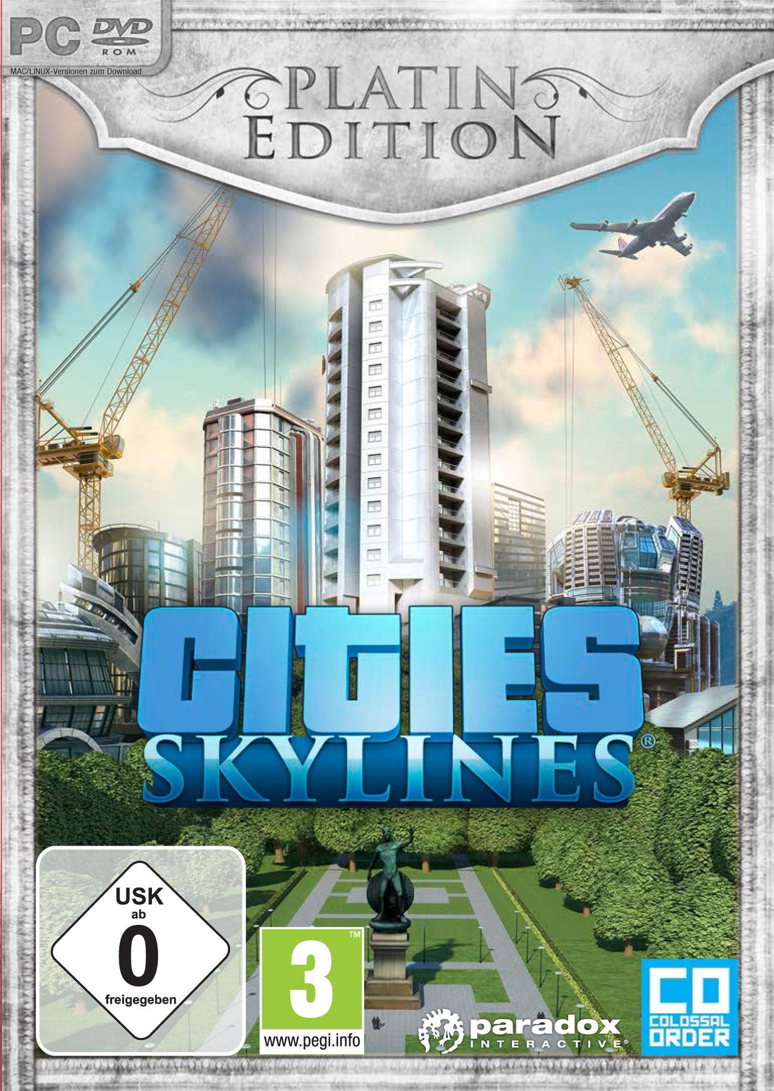Cities: Skylines Platin Edition - PC - Deutsch