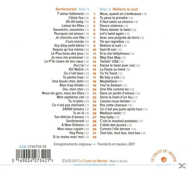 Johnny Hallyday Hallyday-La Johnny - Geants Voix Des - (CD)