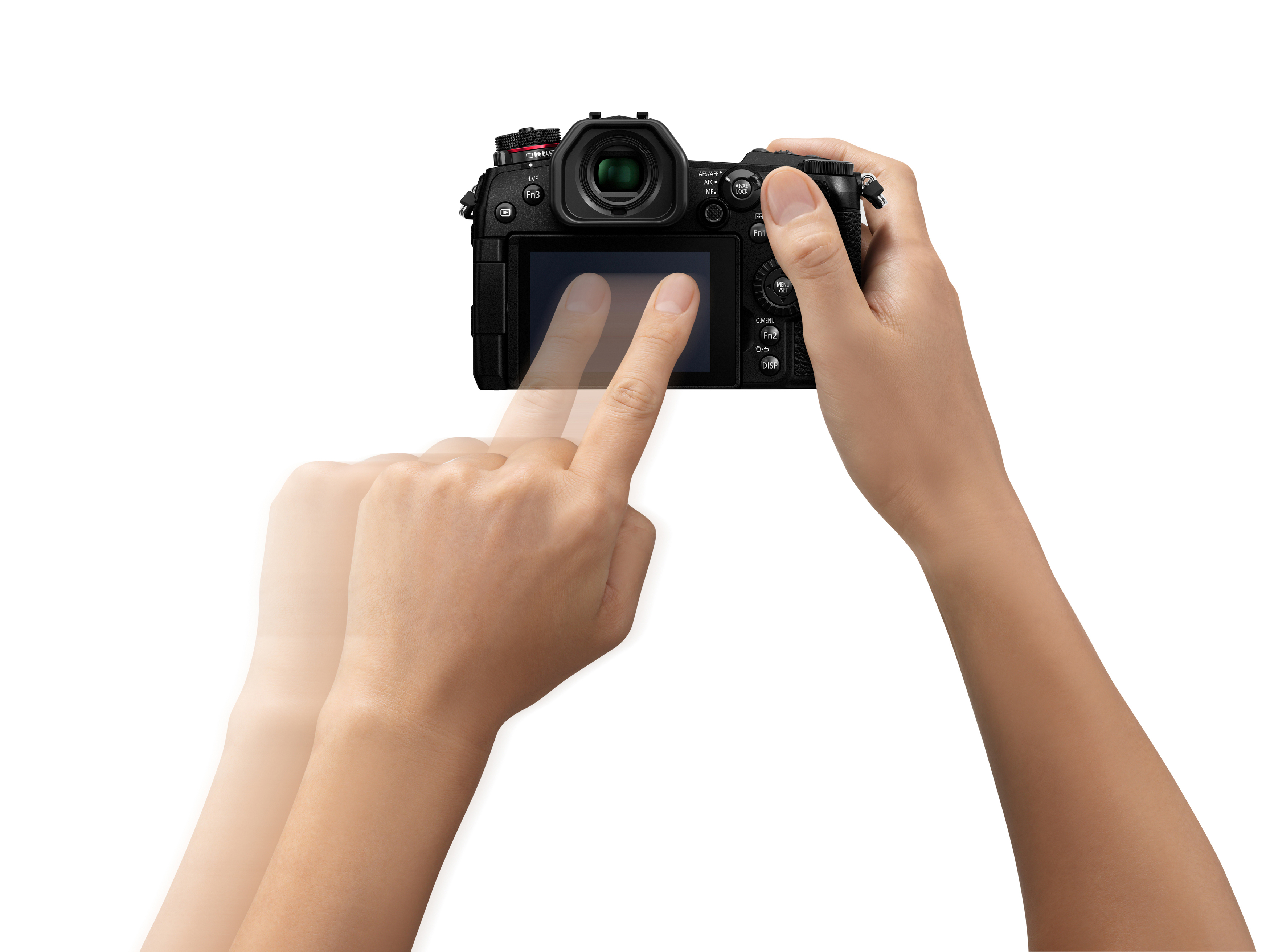 PANASONIC Lumix DC-G9MEG-K Systemkamera mit Objektiv 12-60 mm, 7,5 cm Display, WLAN