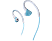 PIONEER SE-E3 - Écouteurs avec crochets auriculaires  (In-ear, Turquoise)