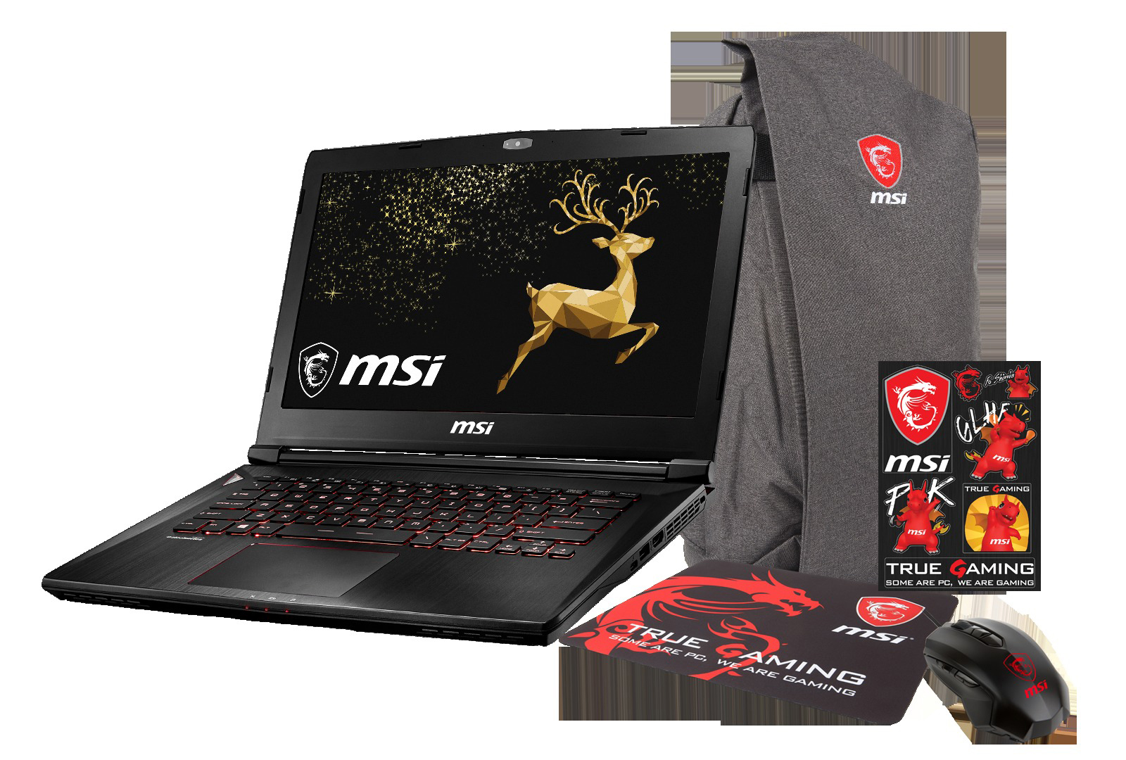 MSI GAMING MULTI-PACK 2018 Notebooktasche