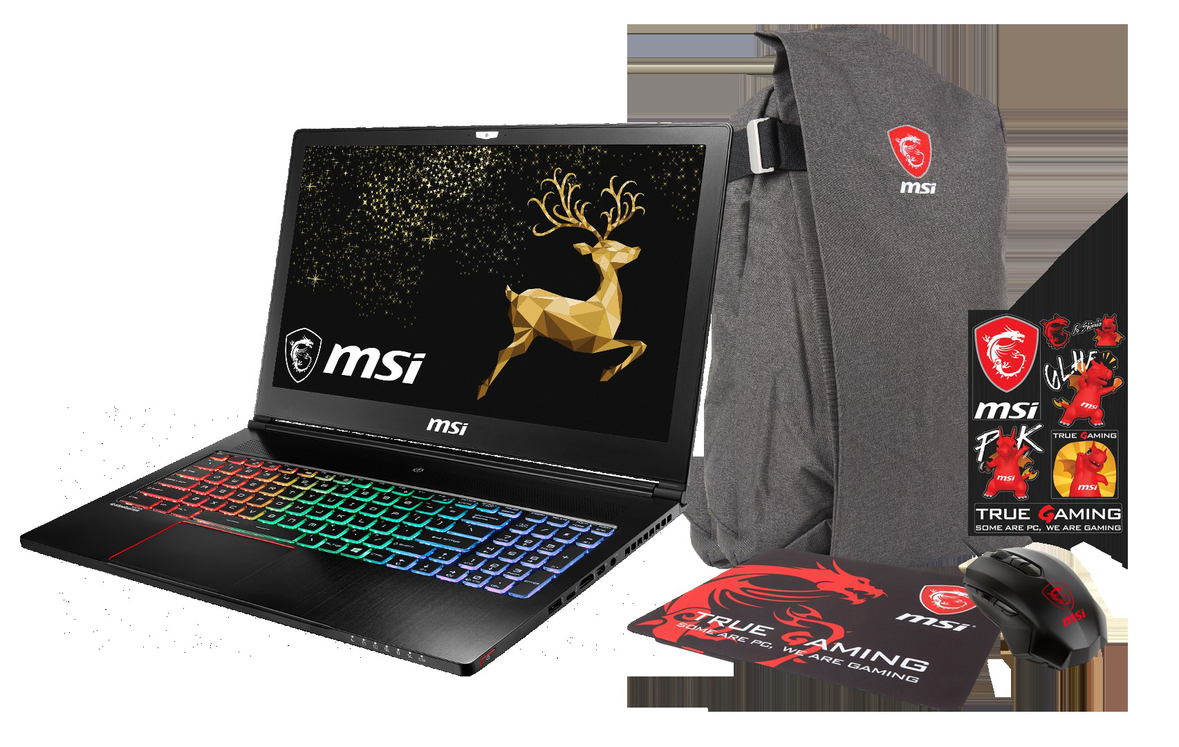 MSI GAMING MULTI-PACK 2018 Notebooktasche