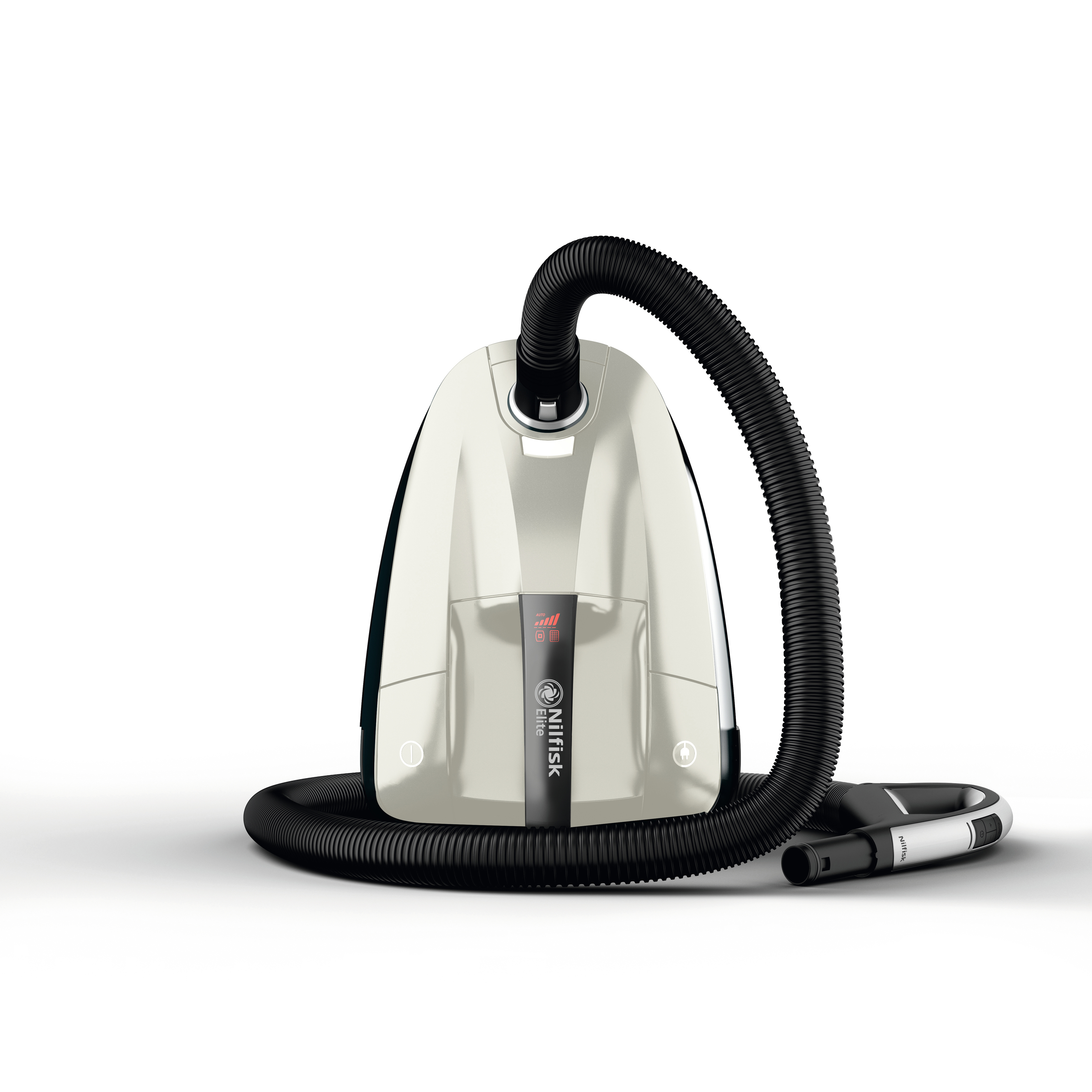 NILFISK Elite CHCO14P10A1 Bodenstaubsauger mit Beutel (maximale Leistung: 650 Watt, Champagne)