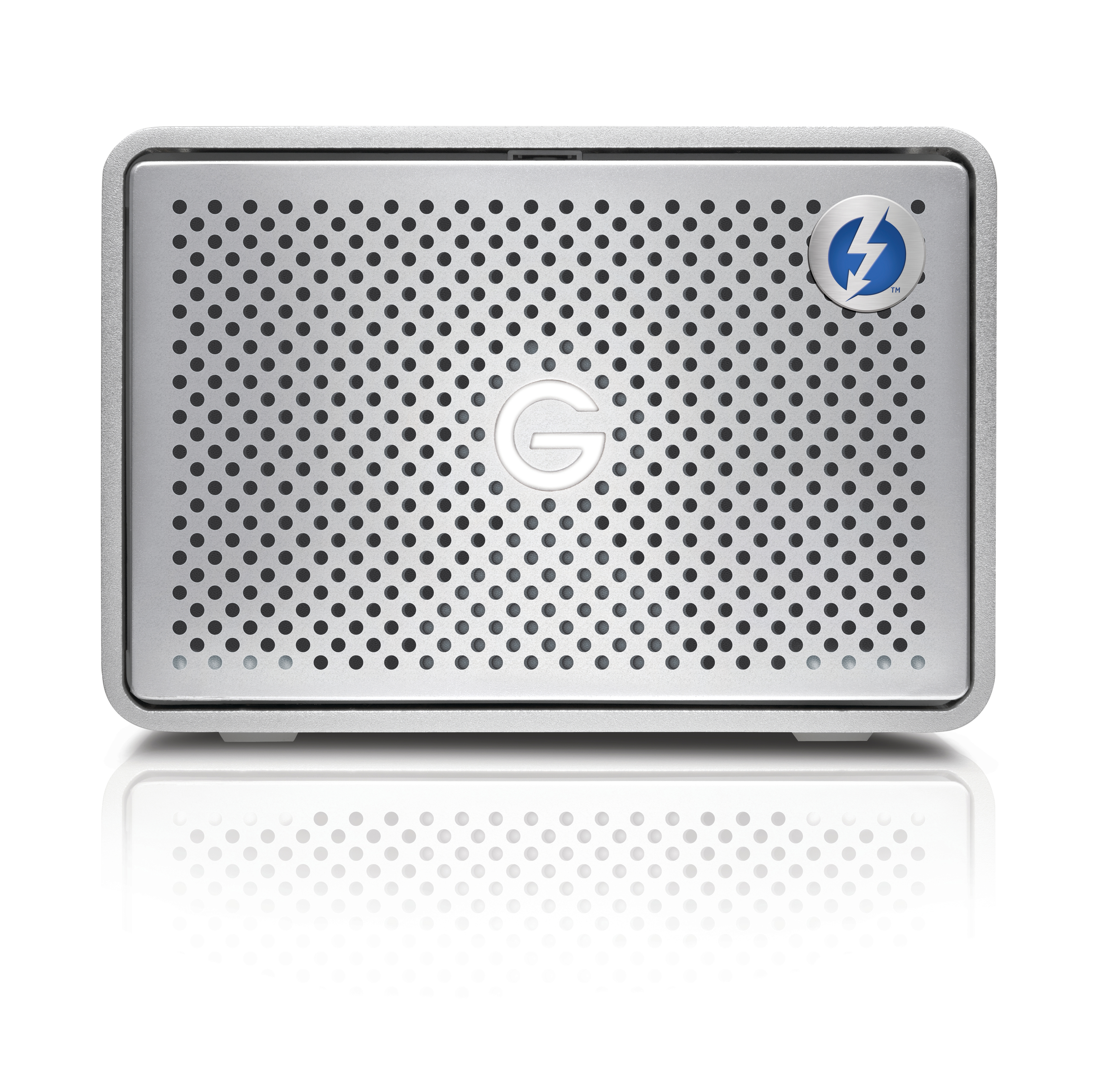 G-TECHNOLOGY G-RAID™ mit Thunderbolt™ 3 Festplattengehäuse 3,5 Zoll Anzahl Festplattenschächte: 2 Silber}