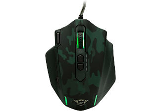 TRUST GXT 155C zöld gaming mouse (20853)