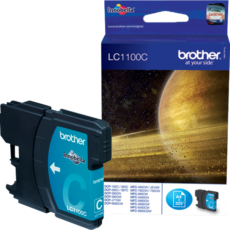 BROTHER LC1100C Cyaan