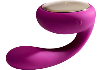 LELO TARA Luxus minőségű rotáló párvibrátor vízálló, sötét rózsaszín