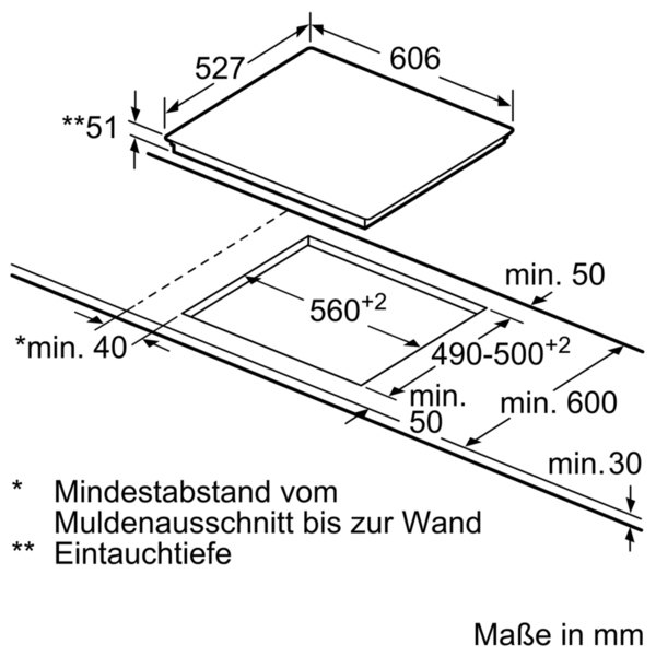 BOSCH HND679LS60 Serie 6 (Backofen), Serie 4 (Kochfeld), Einbauherdset (Induktionskochfeld, A, 71 l)