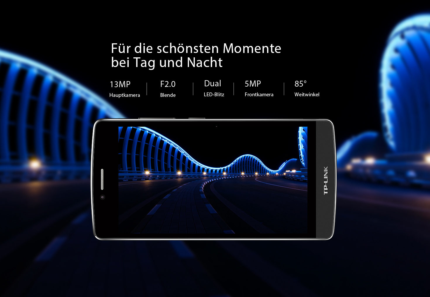 TP-LINK Neffos C5 Max 16 GB Anthrazit Dual SIM
