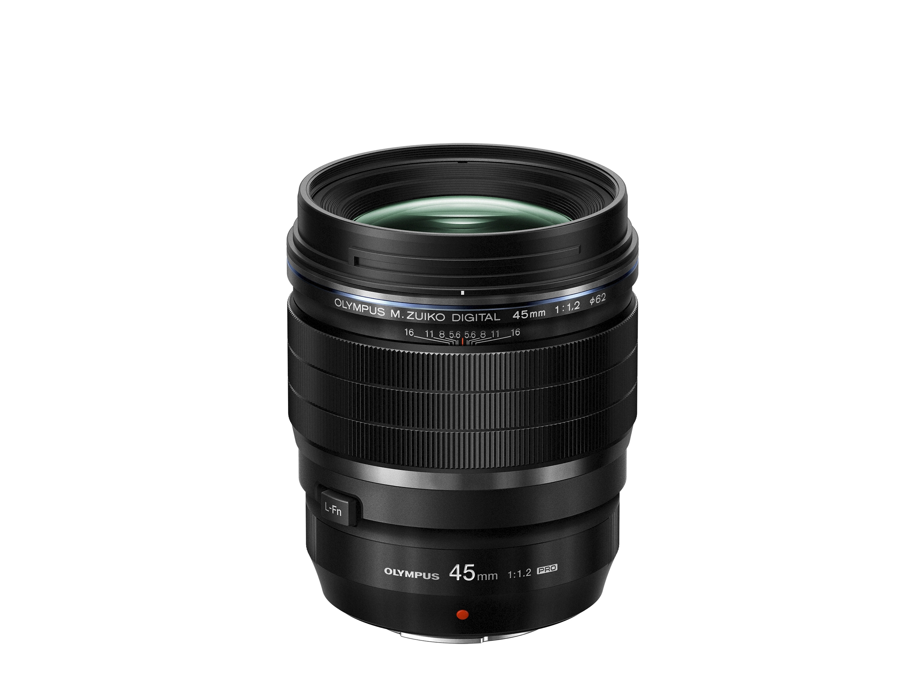 OLYMPUS M.Zuiko Digital ED 45 mm - 45 mm f/1.2 PRO (Objektiv für Micro-Four-Thirds, Schwarz)