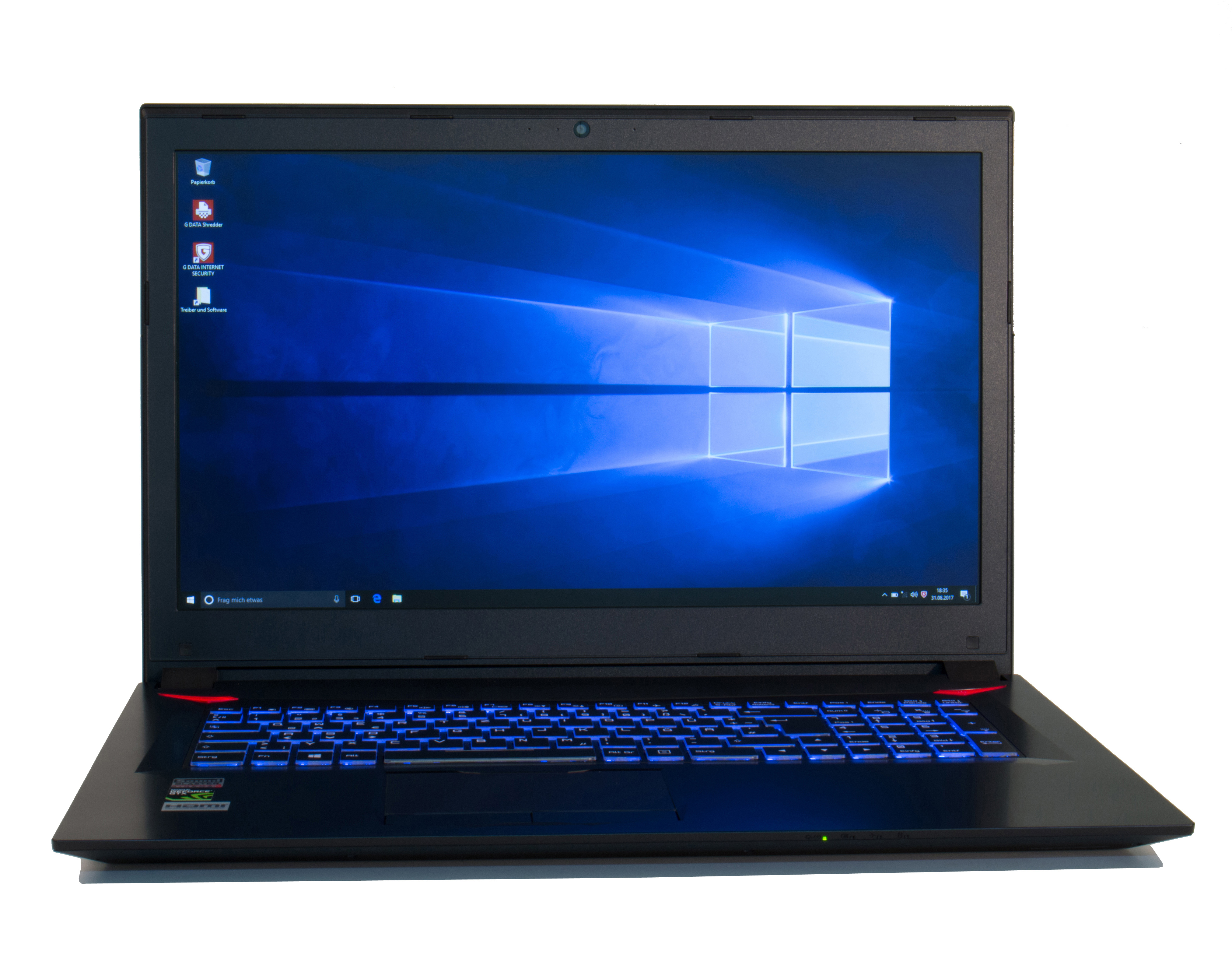 HYRICAN NOT01571 - 17,3 Zoll - Intel® Core™ i7 i7-7700HQ - 16 GB - 240 GB - NVIDIA GeForce® GTX 1060 - Windows 10 (64 Bit)