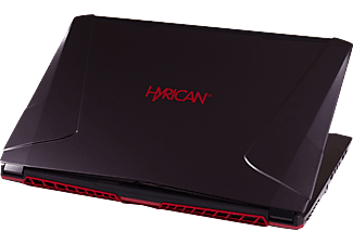 HYRICAN NOT01577, Gaming Notebook mit 17,3 Zoll Display, Intel® Core™ i7 Prozessor, 8 GB RAM, 120 GB SSD, 1 TB HDD, GeForce® GTX 1060, Anthrazit/Schwarz