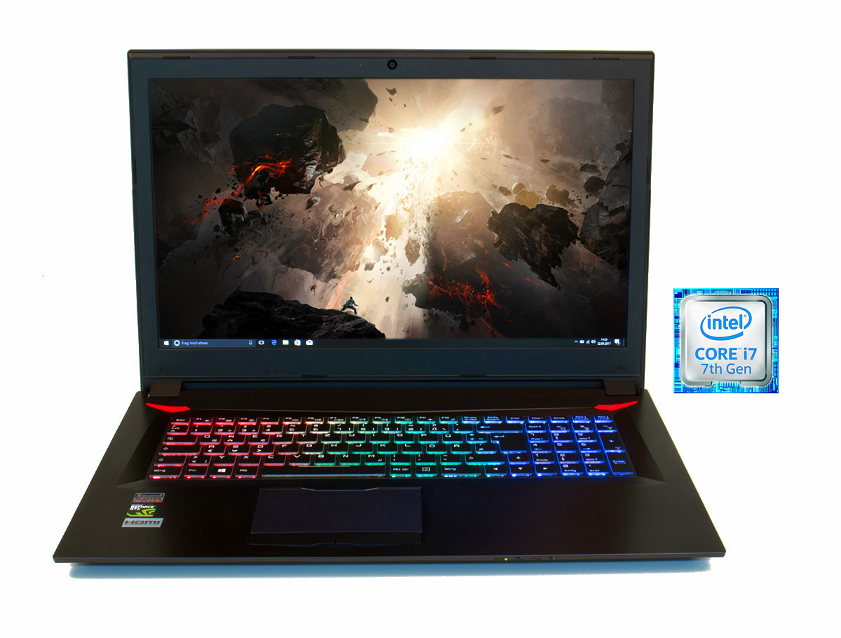 HYRICAN NOT01571 - 17,3 Zoll - Intel® Core™ i7 i7-7700HQ - 16 GB - 240 GB - NVIDIA GeForce® GTX 1060 - Windows 10 (64 Bit)