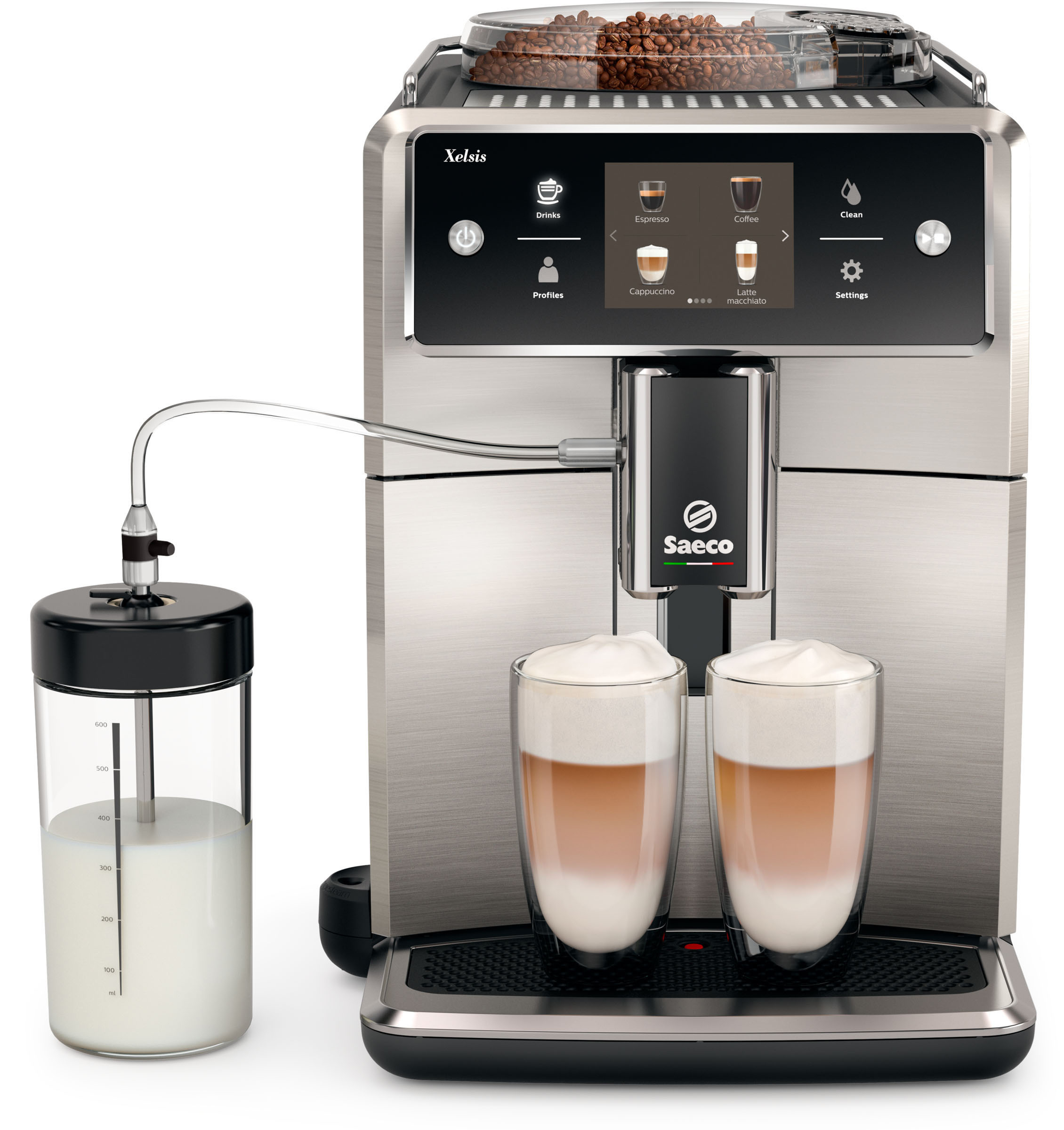 SAECO SM 7683/00 Xelsis Kaffeevollautomat Schwarz/Edelstahl
