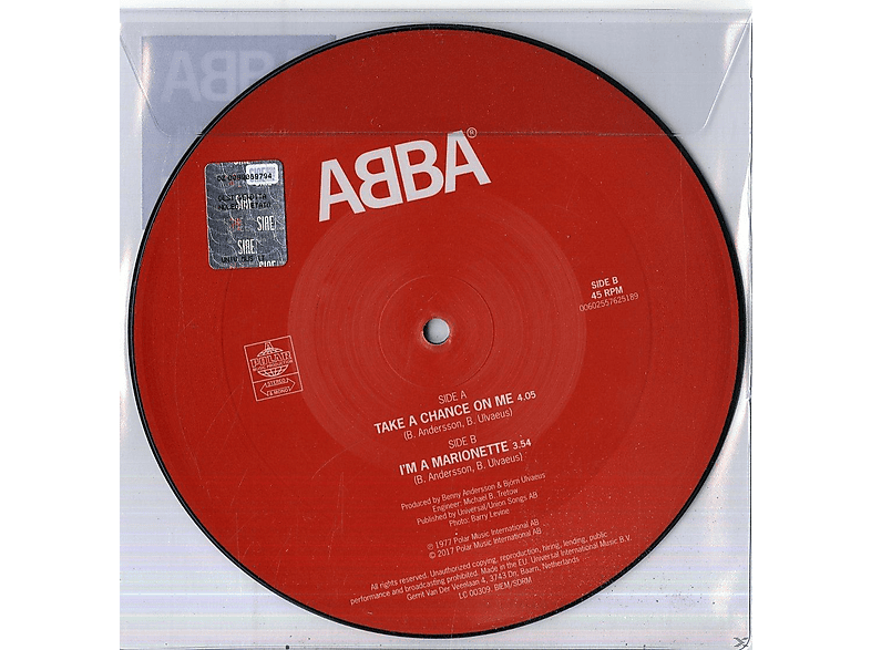 ABBA - Take A Disc) - Chance Picture (Ltd.7\