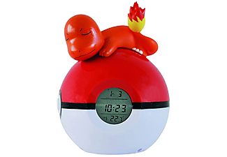 TEKNOFUN Glumanda Pokeball - Radiowecker (Mehrfarbig)