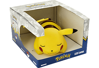 TEKNOFUN Pikachu endormi - Lampe de table (Jaune)