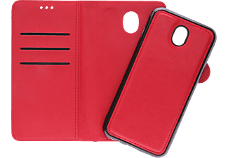 V-DESIGN V-2-1 100, Bookcover, Samsung, Galaxy J7 (2017), Rot