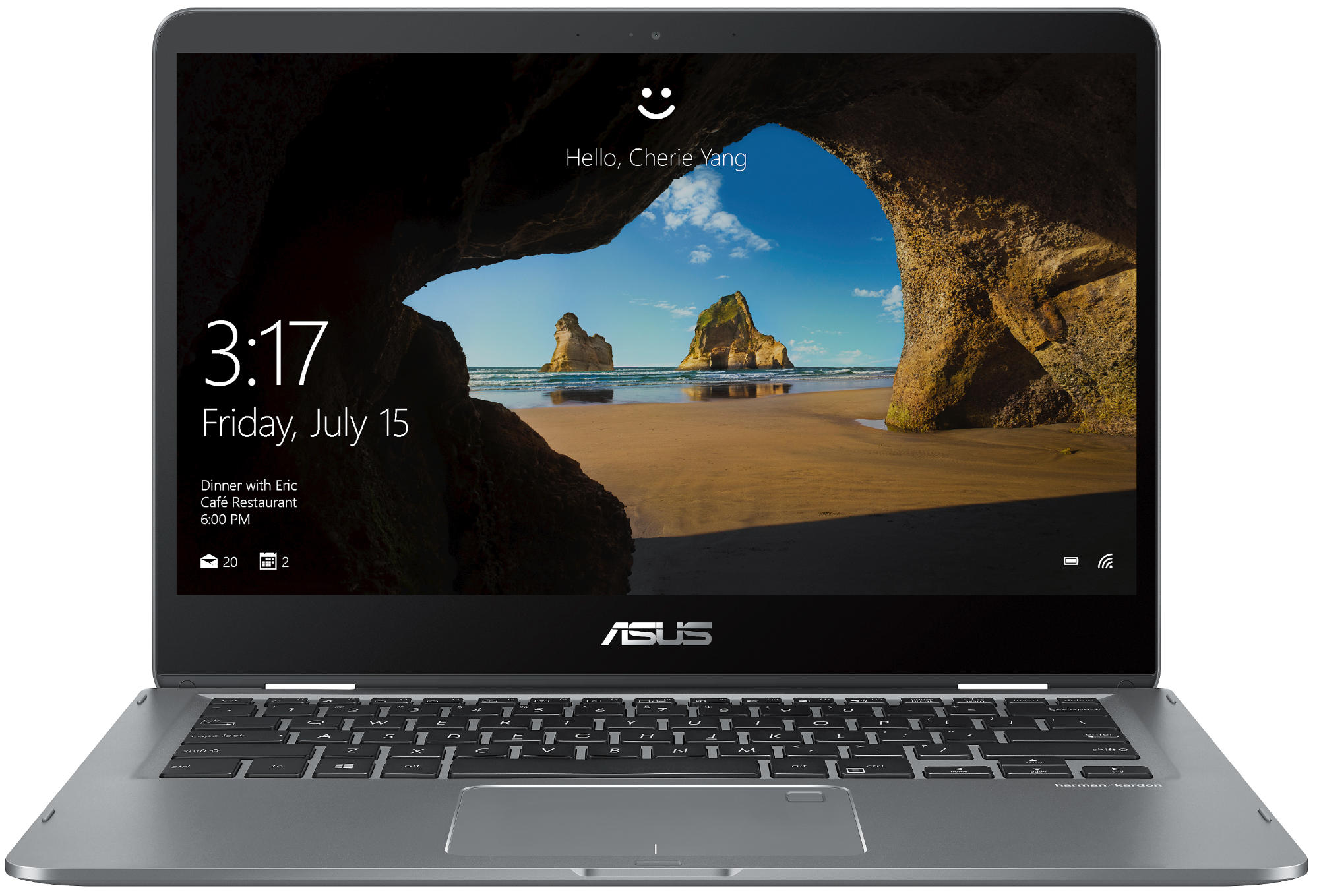 ASUS ZenBook Flip 14 - 14 Zoll - Intel® Core™ i5 i5-8250U - 8 GB - 512 GB - Intel® UHD 620 - Windows 10 (64 Bit)