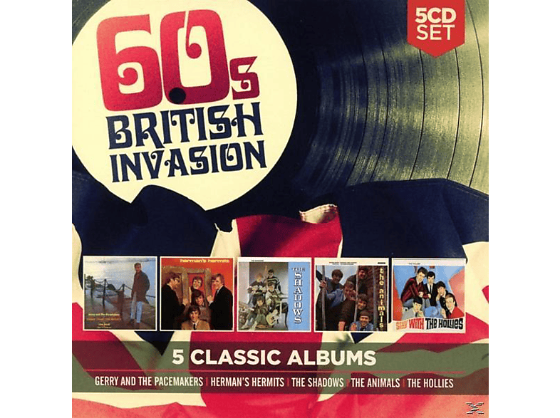 - 5 60s Classic Albums: - Invasion British (CD) VARIOUS