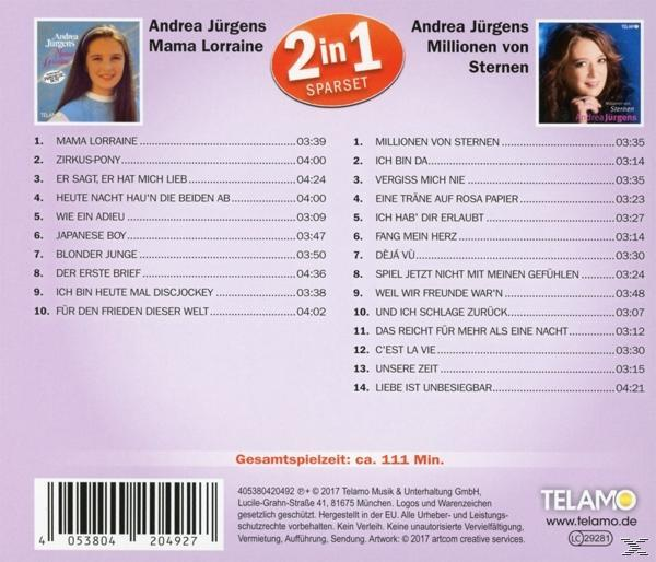 Andrea Jürgens - 2 in 1  - (CD)
