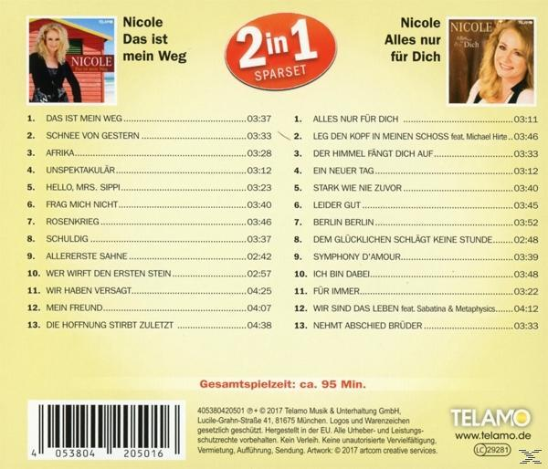 Nicole - 2 in 1  - (CD)