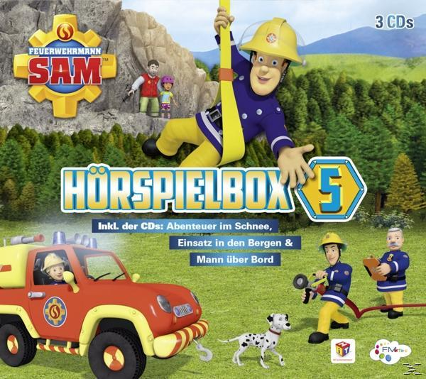 Feuerwehrmann Sam - Box Sam-Hörspiel - (CD) Feuerwehrmann 5