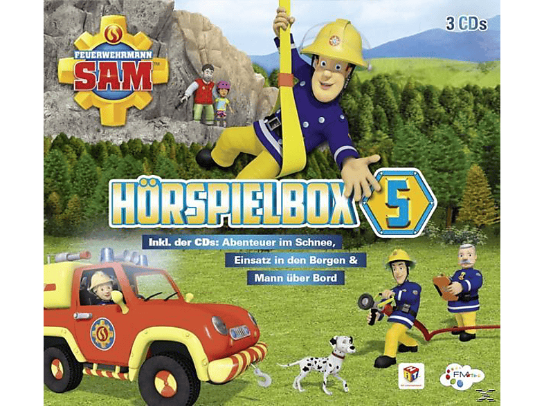 Feuerwehrmann Sam - Feuerwehrmann Sam-Hörspiel Box 5  - (CD)