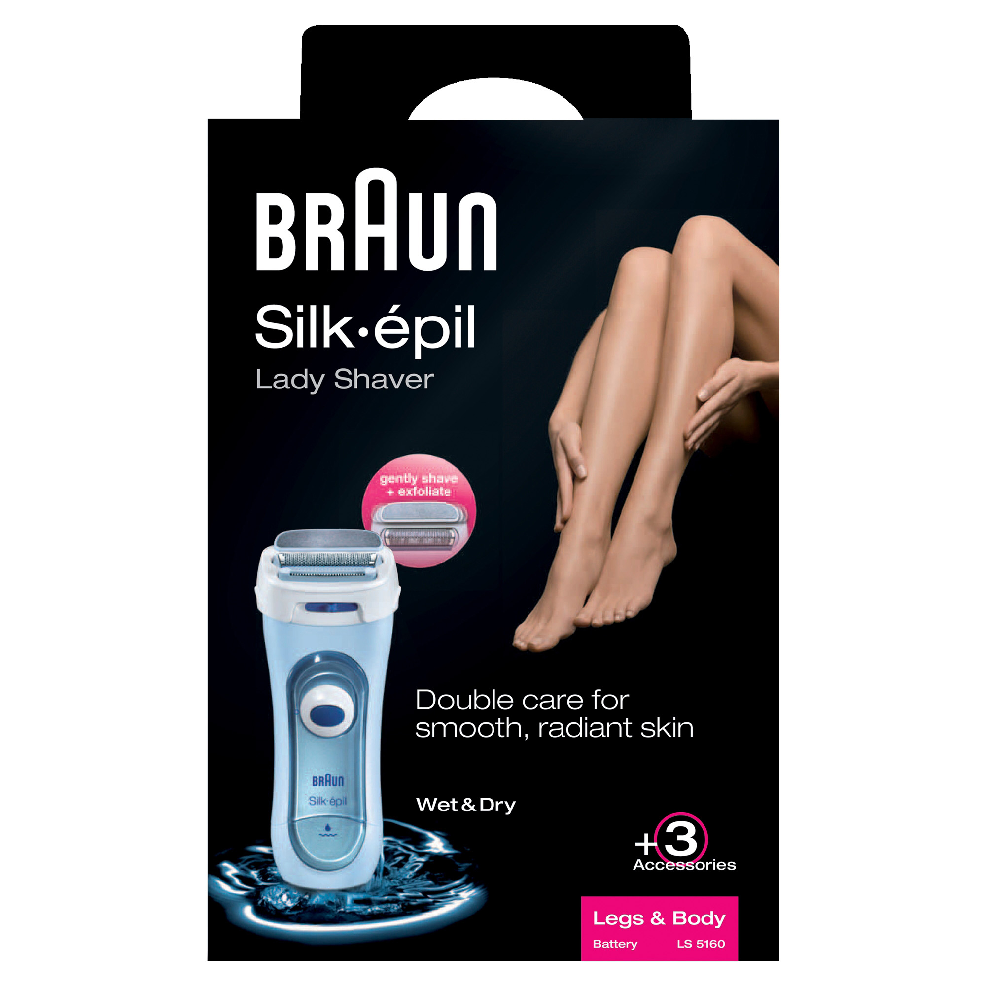 BRAUN Braun Silk-epil LS5160 Rasierer, Blau