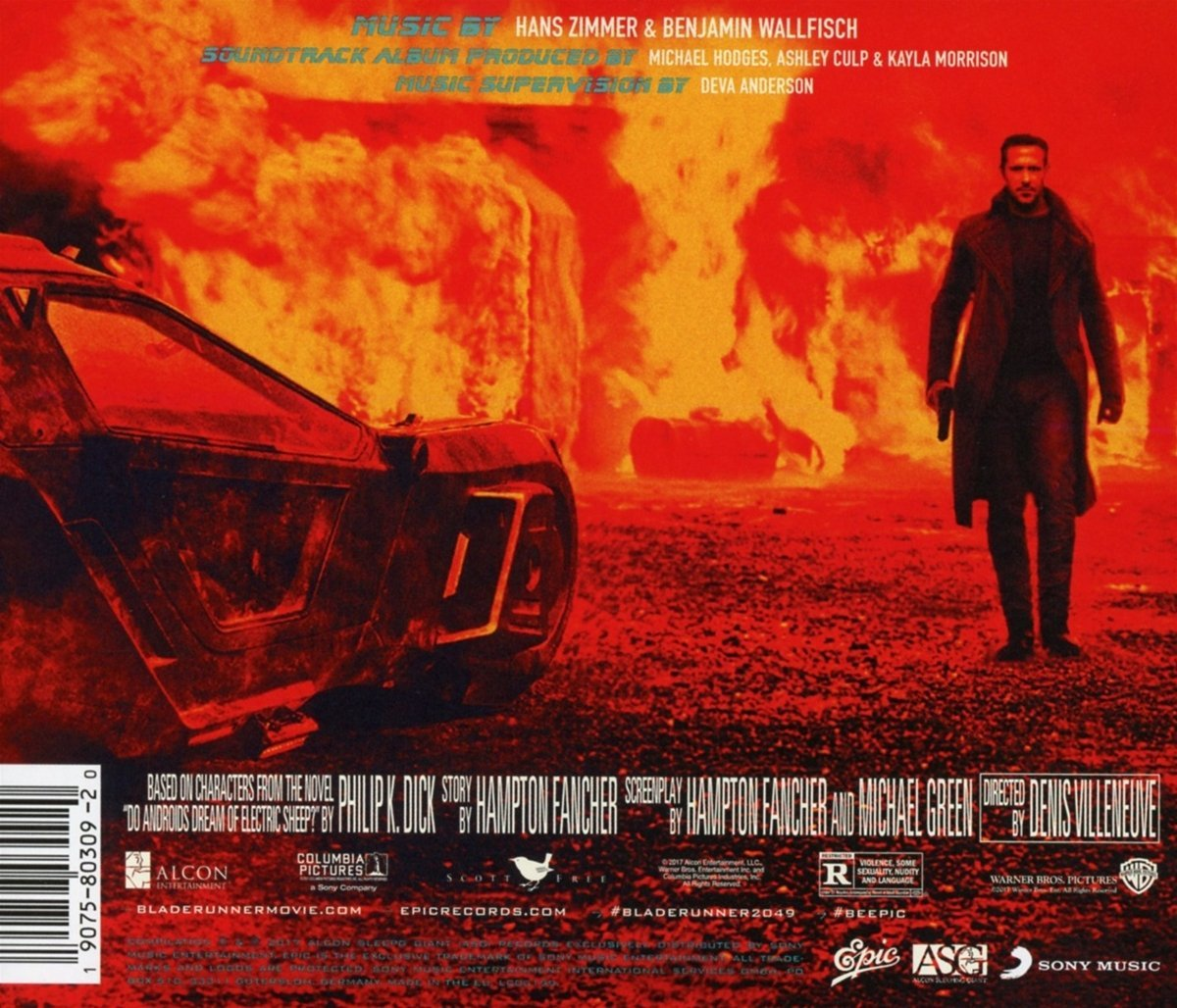 Hans Zimmer & Benjamin Wallfisch - Blade Runner 2049 (Original Motion Picture Soundtrack) (CD)
