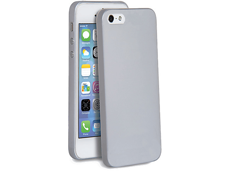 UNIQ Cover Bodycon iPhone 5s / SE Grijs (106487)