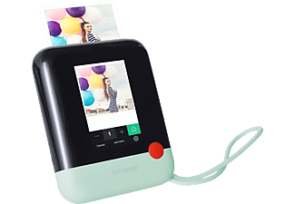 POLAROID Polaroid POP - Fotocamera digitale a stampa istantanea - 3.97" LCD-Touchscreen - Verde - Fotocamera istantanea Nero/verde