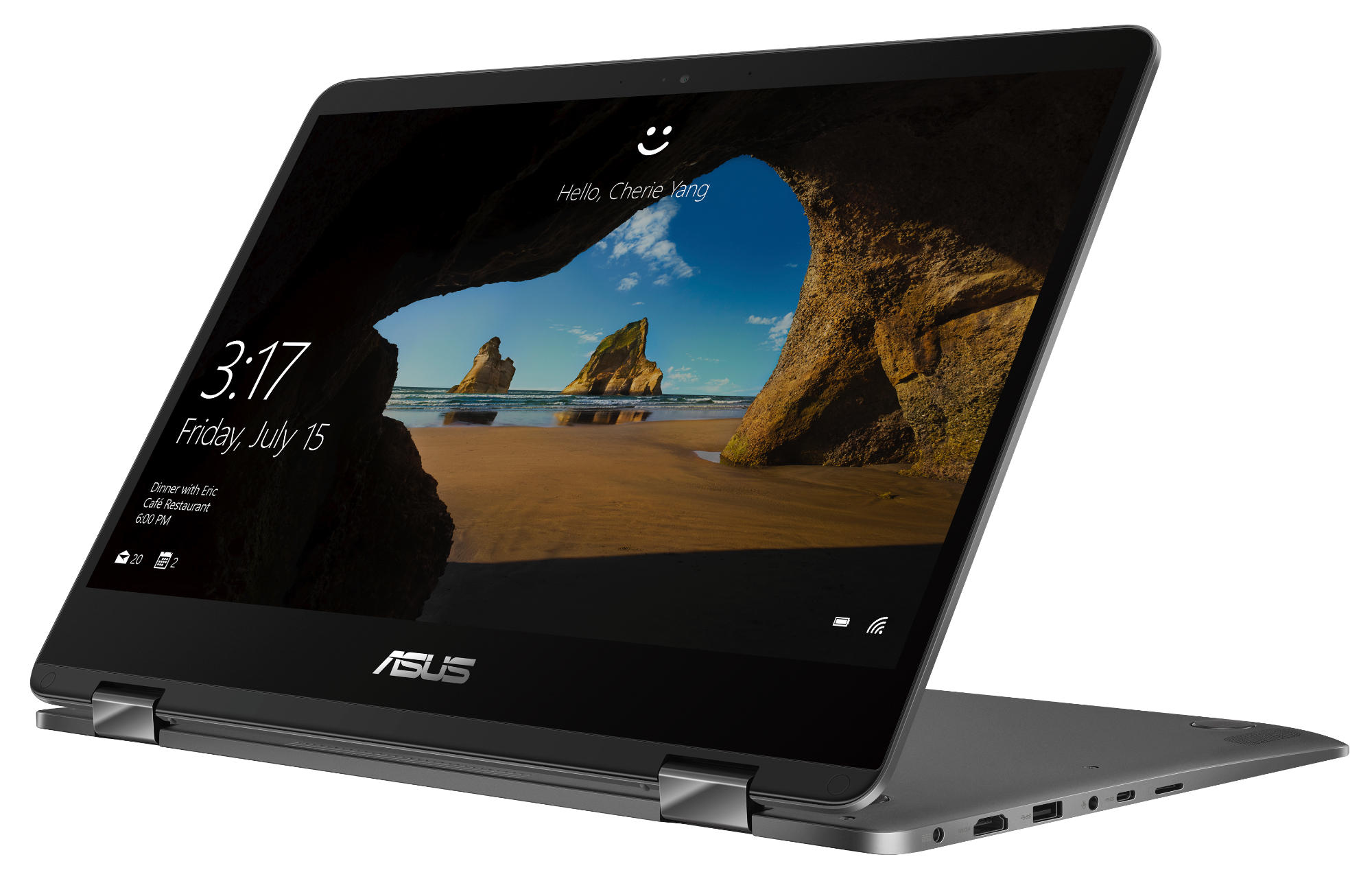 ASUS ZenBook Flip 14 - 14 Zoll - Intel® Core™ i5 i5-8250U - 8 GB - 512 GB - Intel® UHD 620 - Windows 10 (64 Bit)