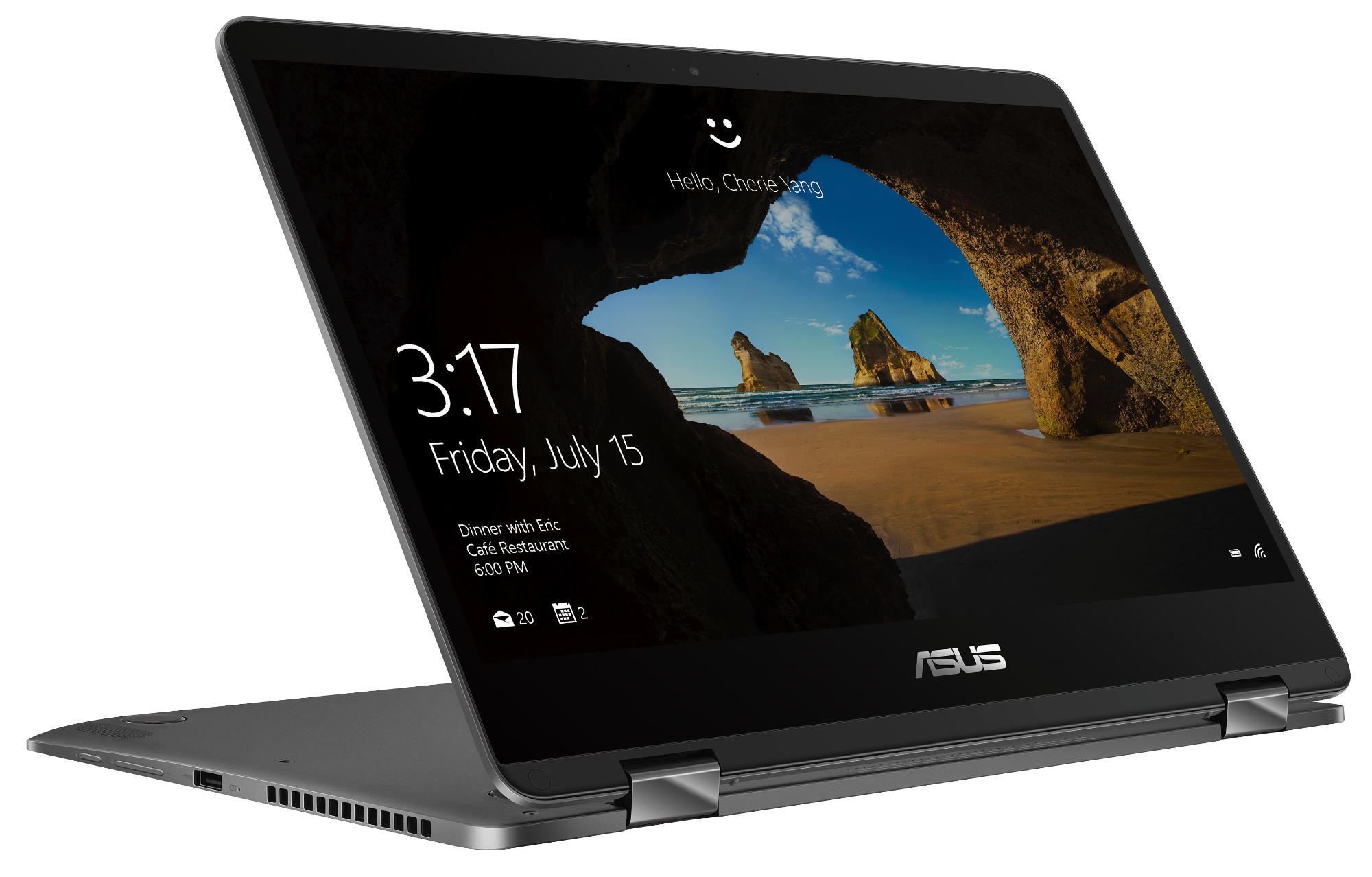 ASUS ZenBook Flip 14 - 14 Zoll - Intel® Core™ i5 i5-8250U - 8 GB - 512 GB - Intel® UHD 620 - Windows 10 (64 Bit)