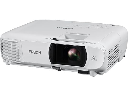 Proyector - Epson EH-TW610, Full HD, 3000 Lúmenes, Hasta 300 pulgadas, Blanco