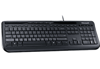 MICROSOFT WIRED KEYBOARD 600 - Tastatur (Schwarz)