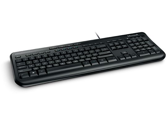 MICROSOFT Wired Keyboard 600, noir - Clavier (Noir)