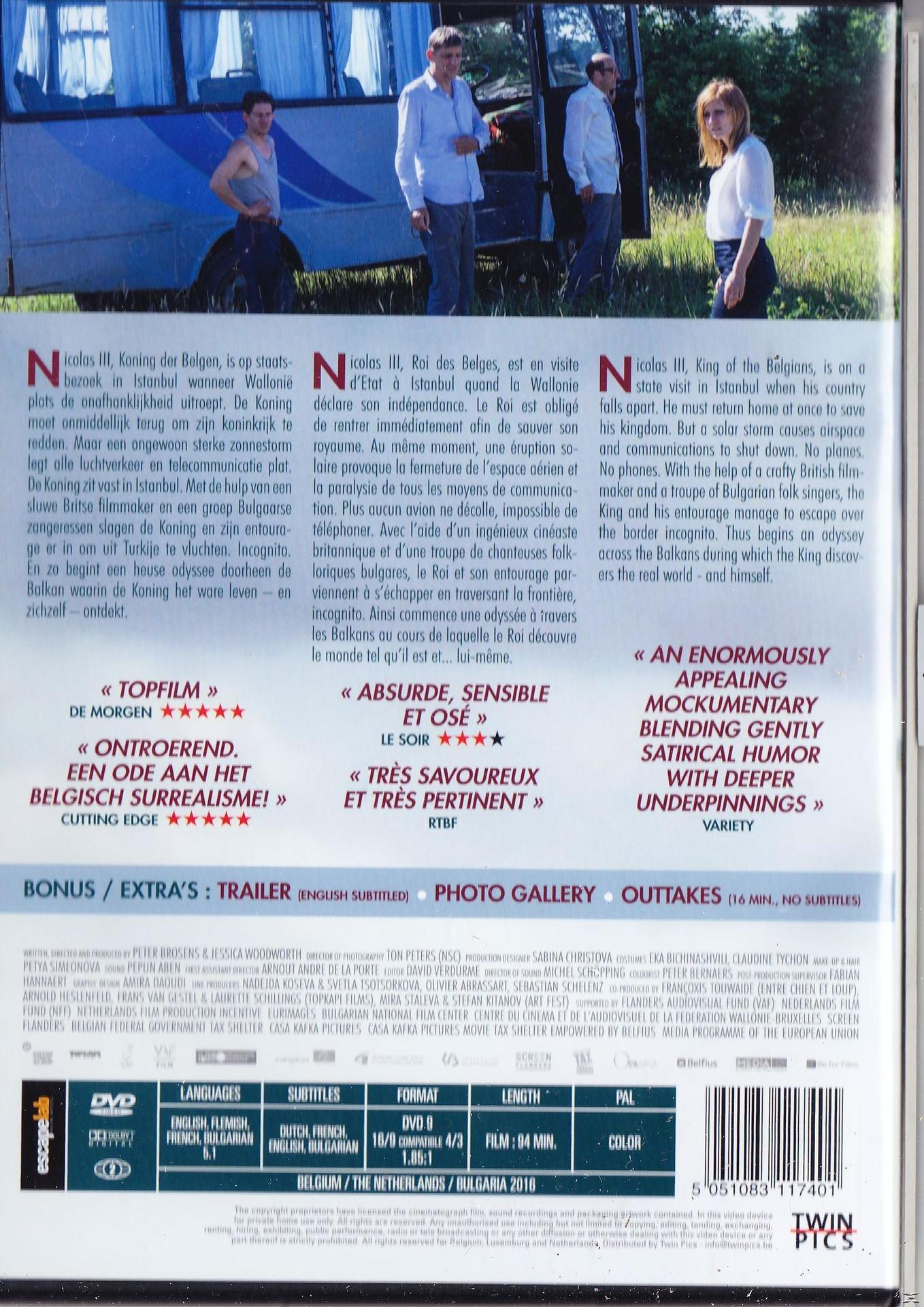 Movie DVD cover. Features a movie poster, text in multiple languages, and a list of awards.