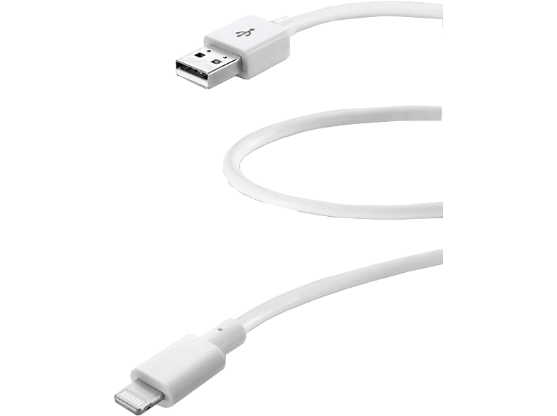 CELLULARLINE Lightning-kabel 0.6 m Wit (USBDATA06MFIIPHW)