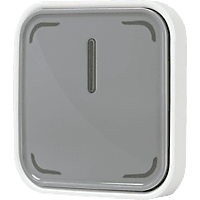 OSRAM 816459 SMART+ Switch 4x1 Smart Home Wandschalter, Grau/Weiß