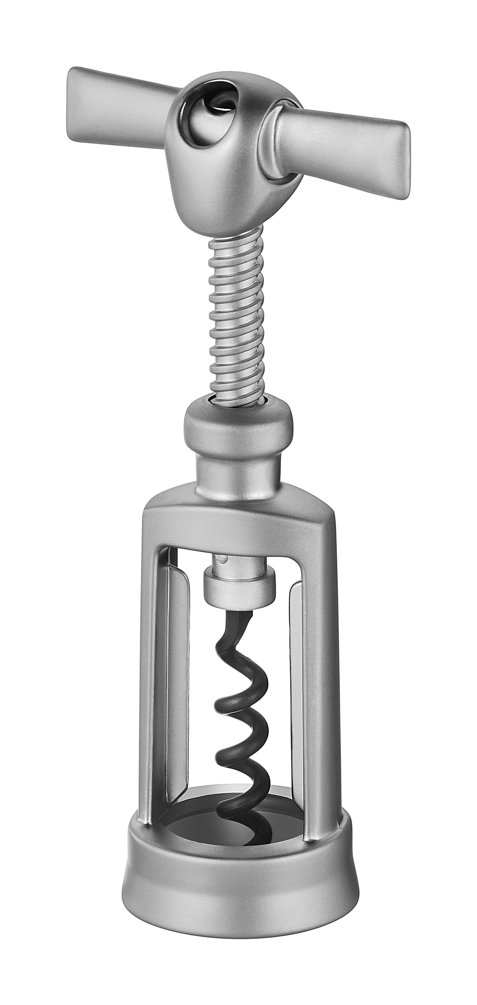 WMF 12.8976.5050 Korkenzieher Silber/Schwarz