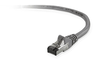 BELKIN Câble Ethernet Cat-5E Gris 1 m (A3L793bt01M-H-S)
