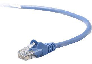 BELKIN Câble Ethernet Cat-5E Bleu 2 m (A3L793bt02MBLHS)