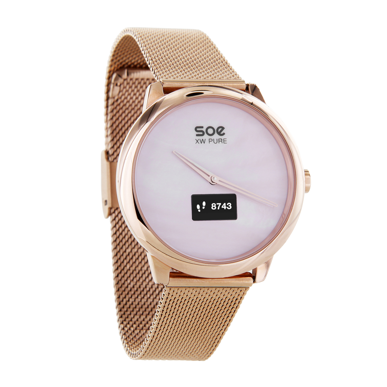 XLYNE SOE XW PURE Smartwatch Metall Metall, 190 x 18 mm, Roségold