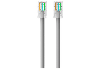 BELKIN Câble Ethernet Cat-6 Gris 15 m (A3L981BT15M-H-S)