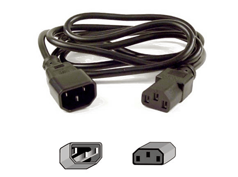 BELKIN IEC verleng-kabel C13 naar C14 1.8 m (F3A102BT1.8M)